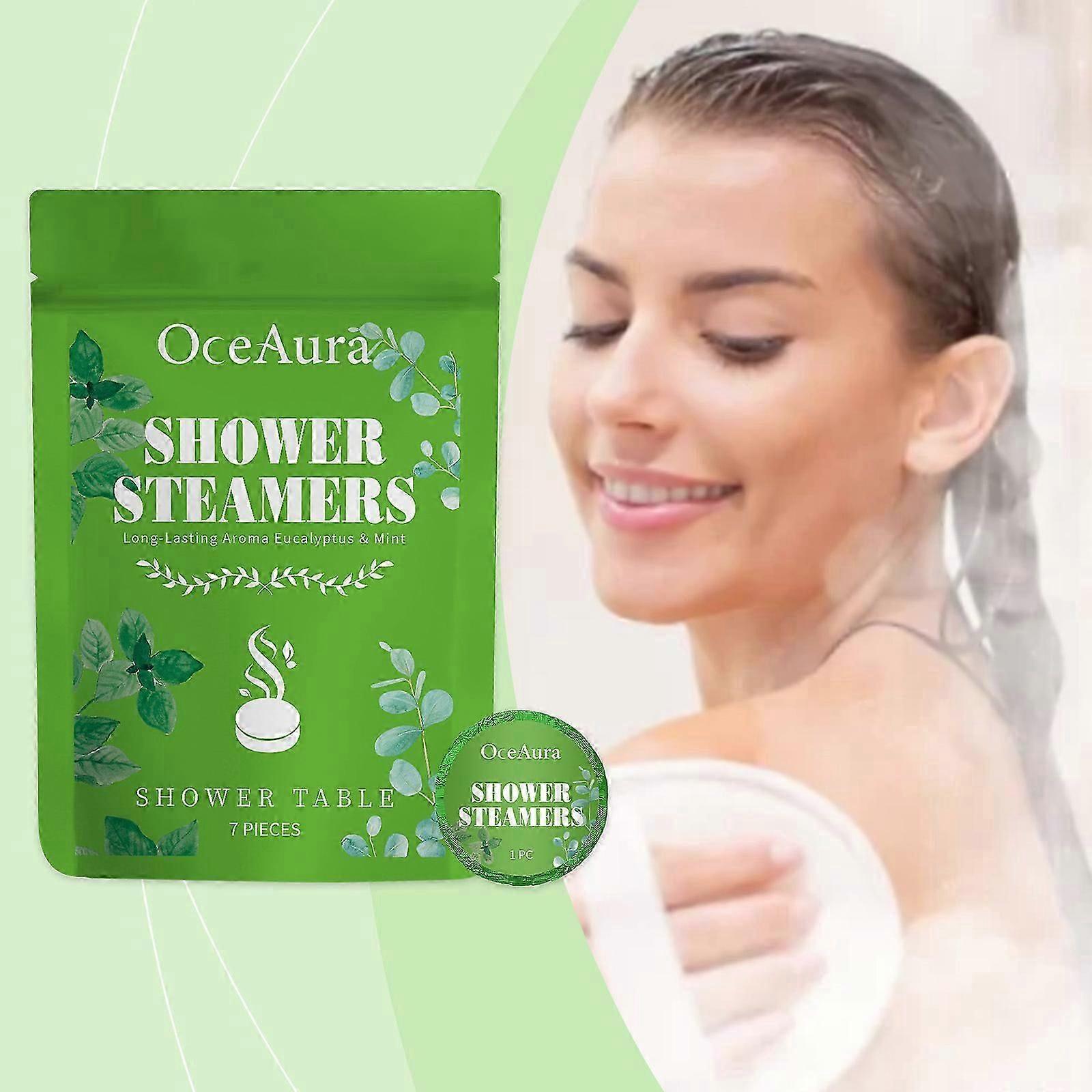 Shower Steamers, Shower Bombs Birthday Gifts for Women, Organic with Eucalyptus Mint Essential Oils, Eucalyptus for Shower