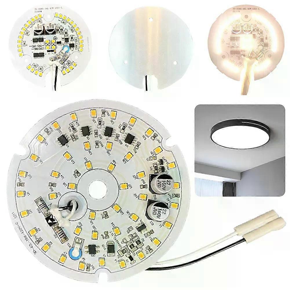 Ceiling Light LED Panel 220V-240V Replacement LED Module 3000-6500K Dimmable Round Lamp Ring LED Retrofit Board Light Source