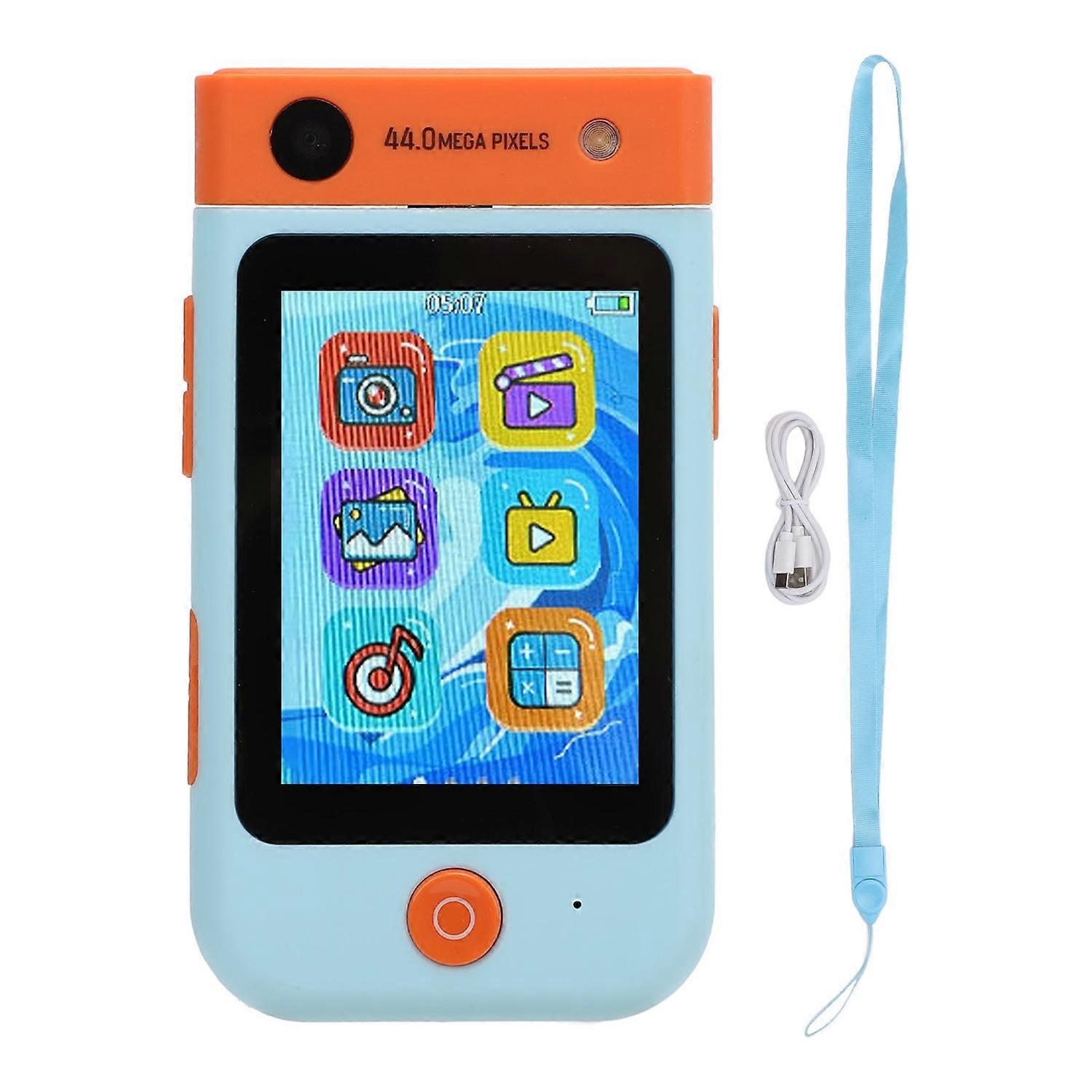 1080P 48MP Digital Camera 2.8 Inch IPS Touchscreen Auto Focus 700mAh with Alarm Clock MP3 Music Play