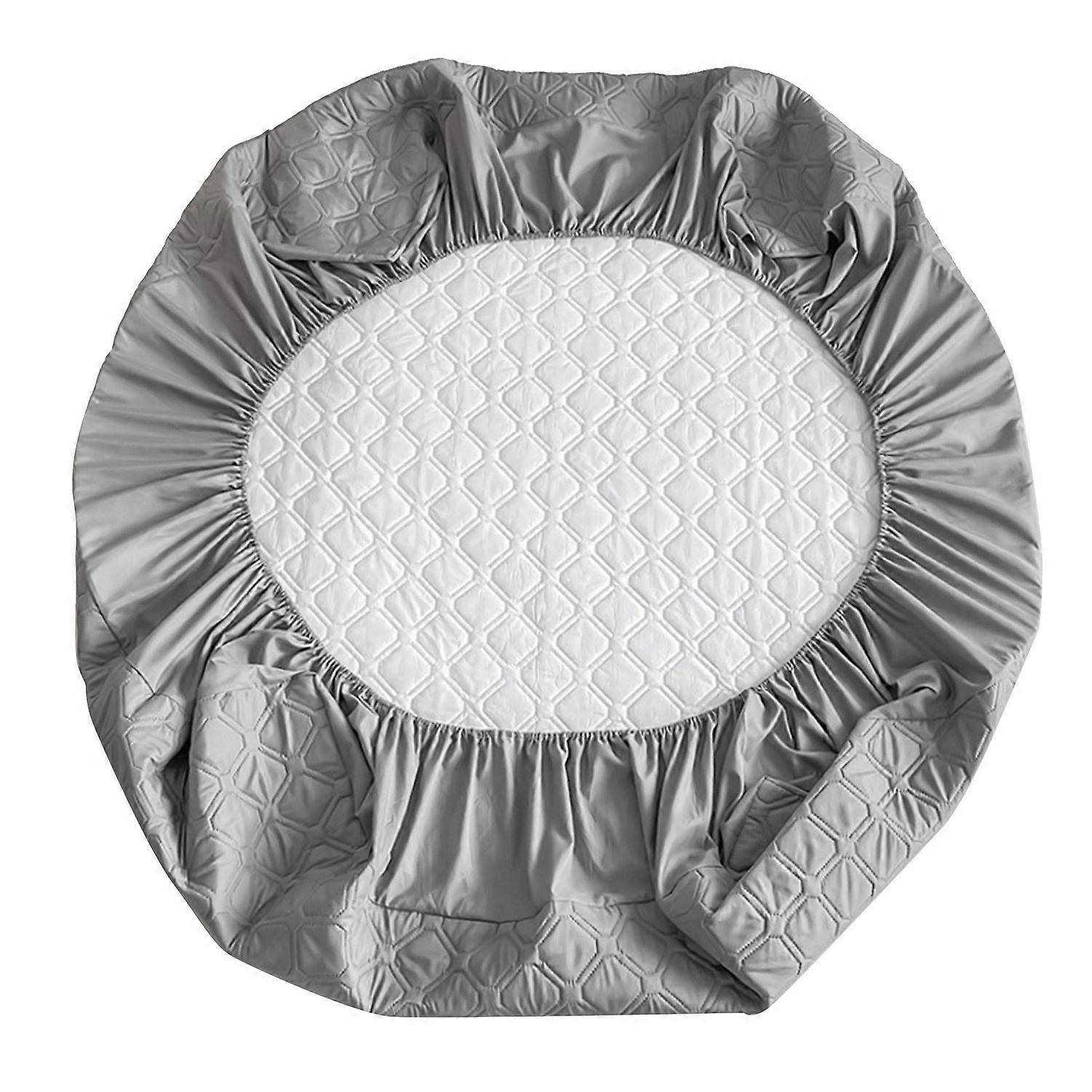 Mattress Protector Square Plaid Pattern Water Resistant Dust Proof Anti Urine Penetration Mattress C