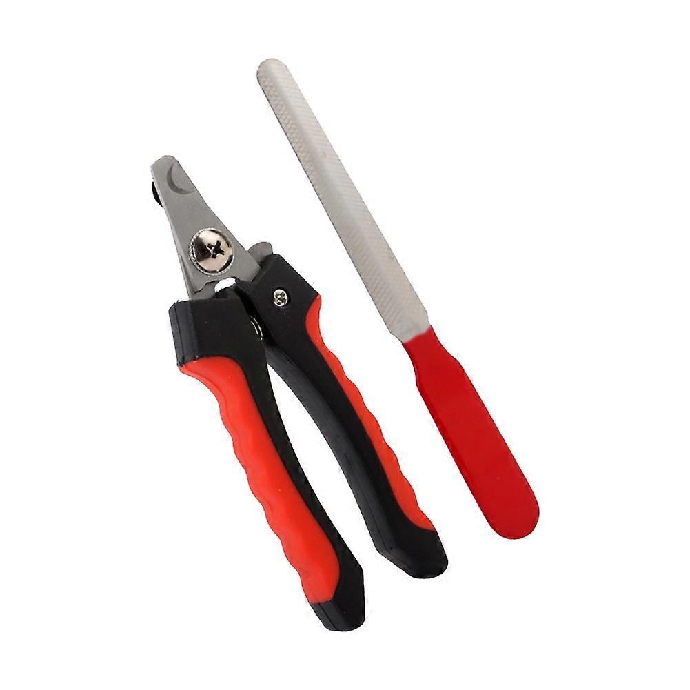 Pet Dog Cat Nail Clippers  Guard Puppy Claw Grooming Set with Nail File