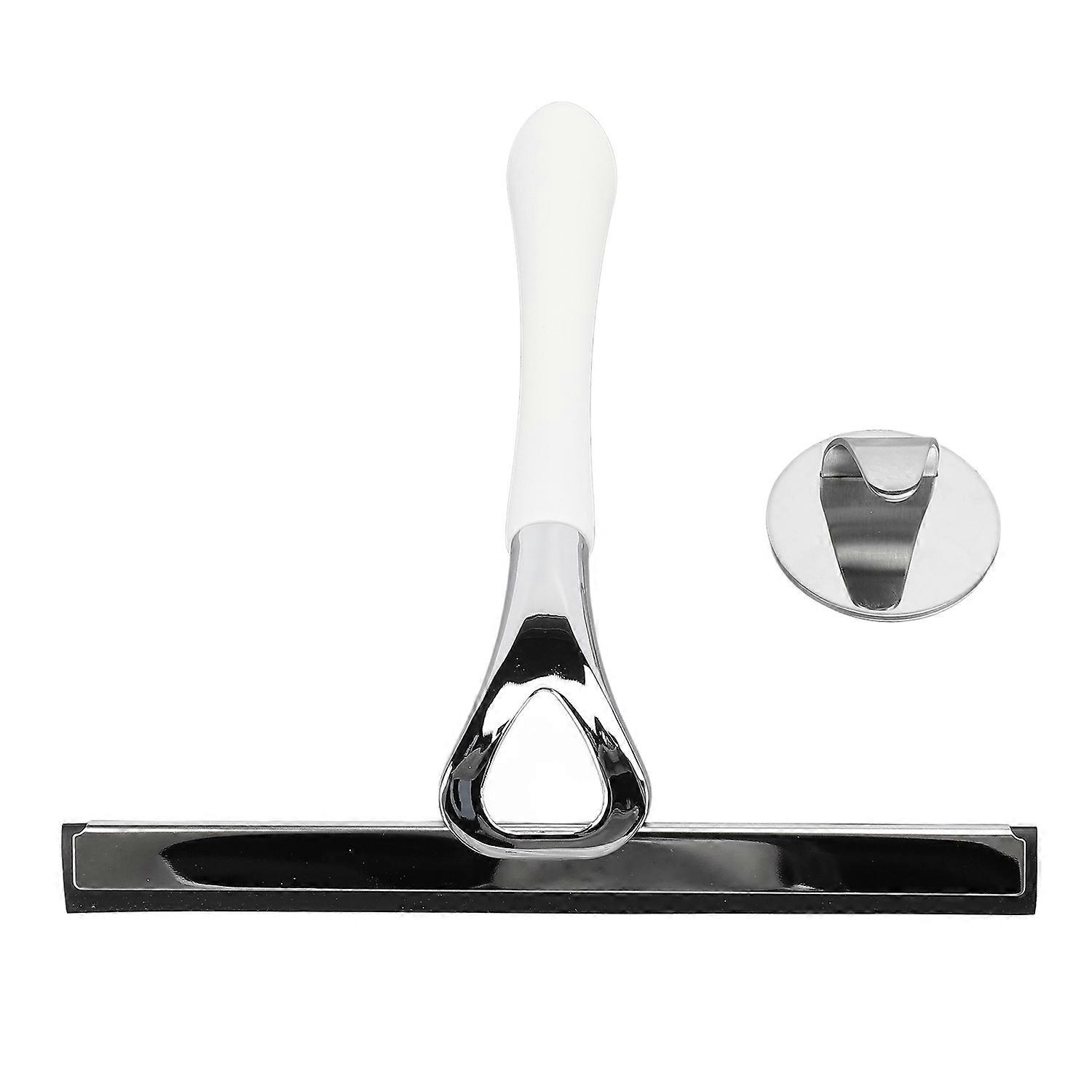 Glass Squeegee Metal Handle Effective Labor Saving Glass Cleaning Squeegee for Shower Room Bathroom
