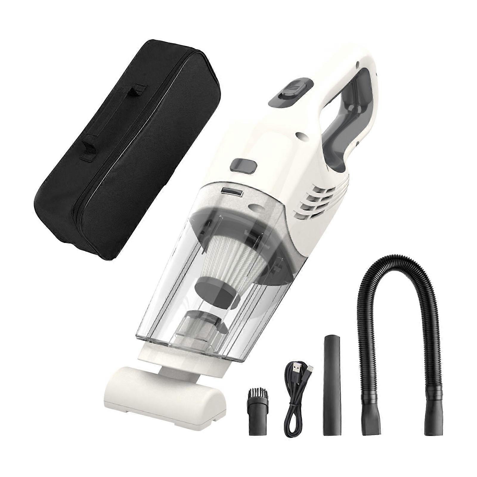 Car Vacuum Cleaner With Strong Suction Wireless 4000mAh 4-in-1- Multifunctional Vacuum Cleaner With High Power For Both Car And Home Use Portable