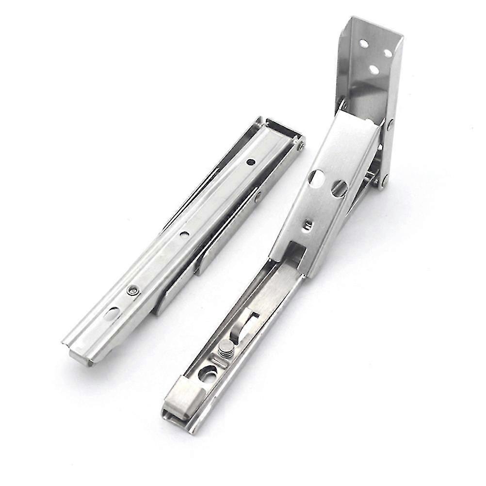 Stainless Steel Triangle Spring Folding Shelf Bracket Wall Mounted Triangle Shelf Bracket