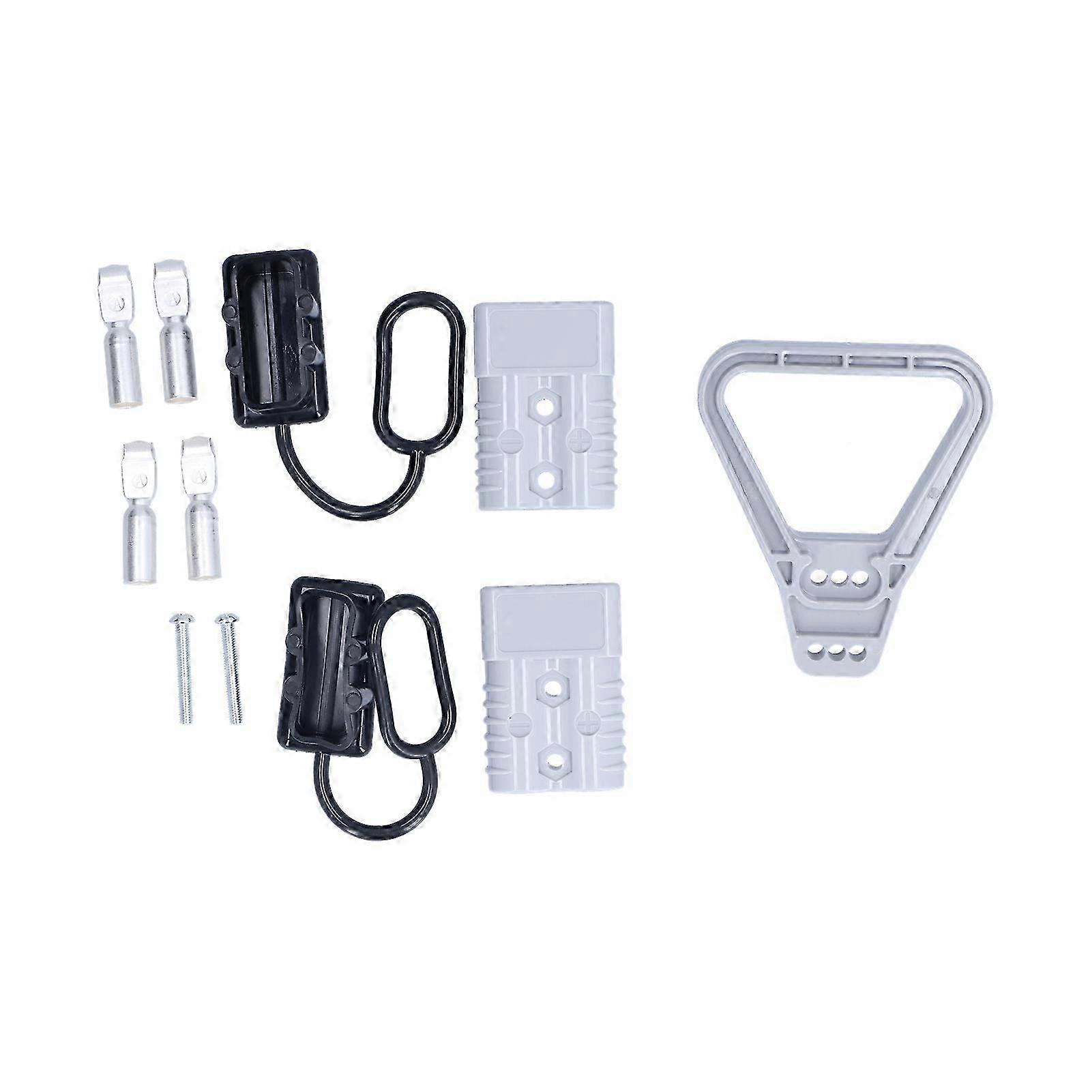 Connector Plug 175A Quick Connect Disconnect Charging Handle Battery Power Tools 600VGrey