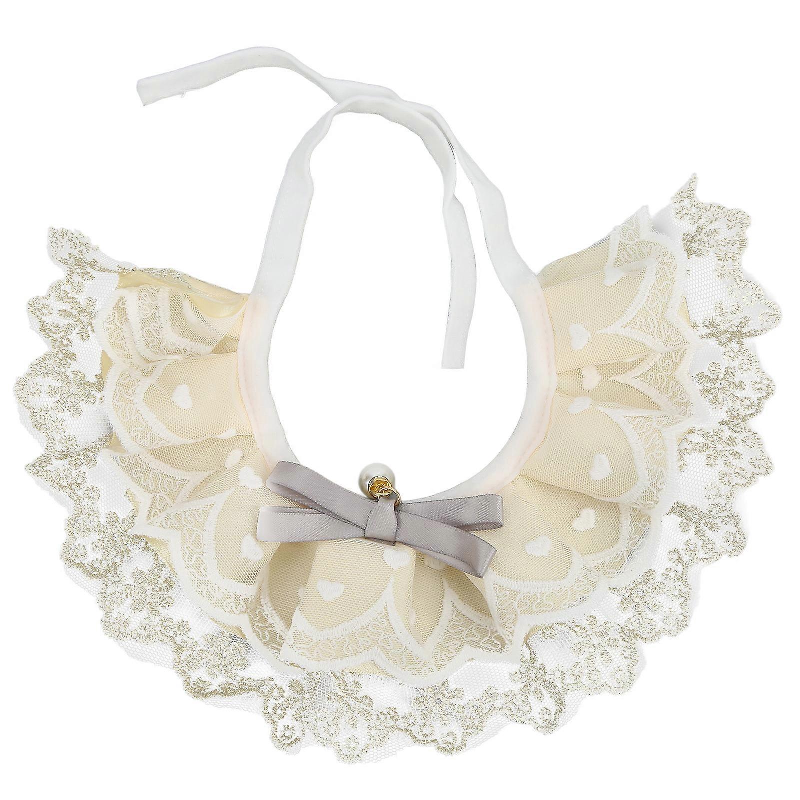 ペット用の柔らかく通気性のあるウェディングウェア、ファッションステートメントと機能的な唾液タオルを兼ねるかわいいペットアクセサリー、イージーケア、ハンドウォッシュ