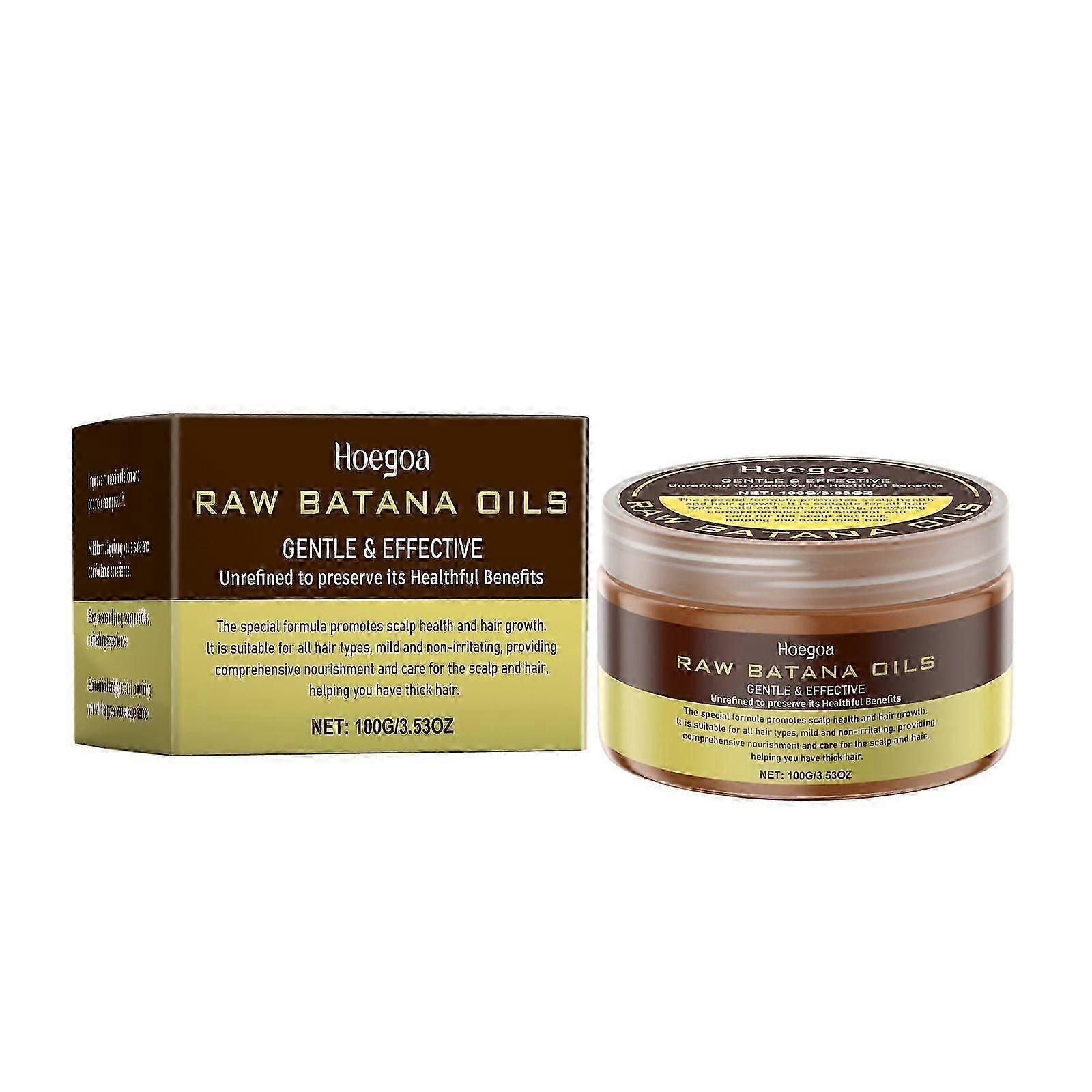 Unrefined Batana Hair Oil for Growth, 100% Natural Batana Oil from Honduras, Prevent Hair Loss, Eliminates Split Ends, Moisturize Scalp