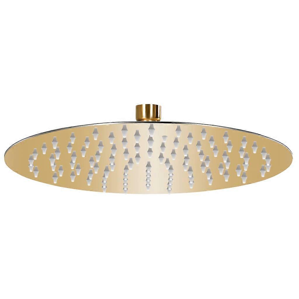 淋浴 不锈钢 25 cm 圆形 金色