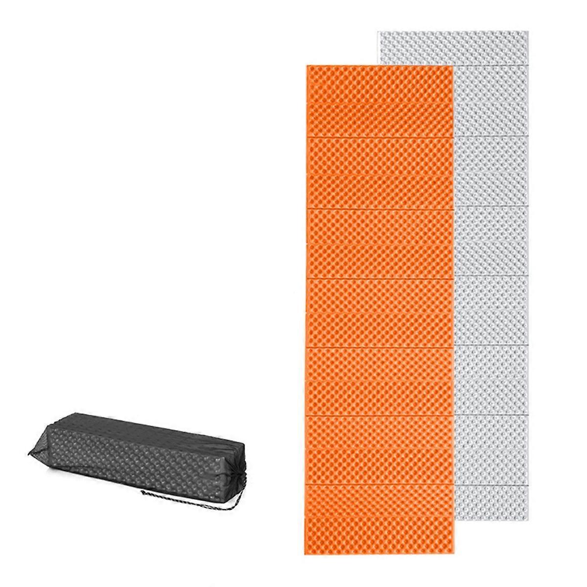 Folding Picnic Mat Foldable Outdoor Camping Seat Cushion Orange