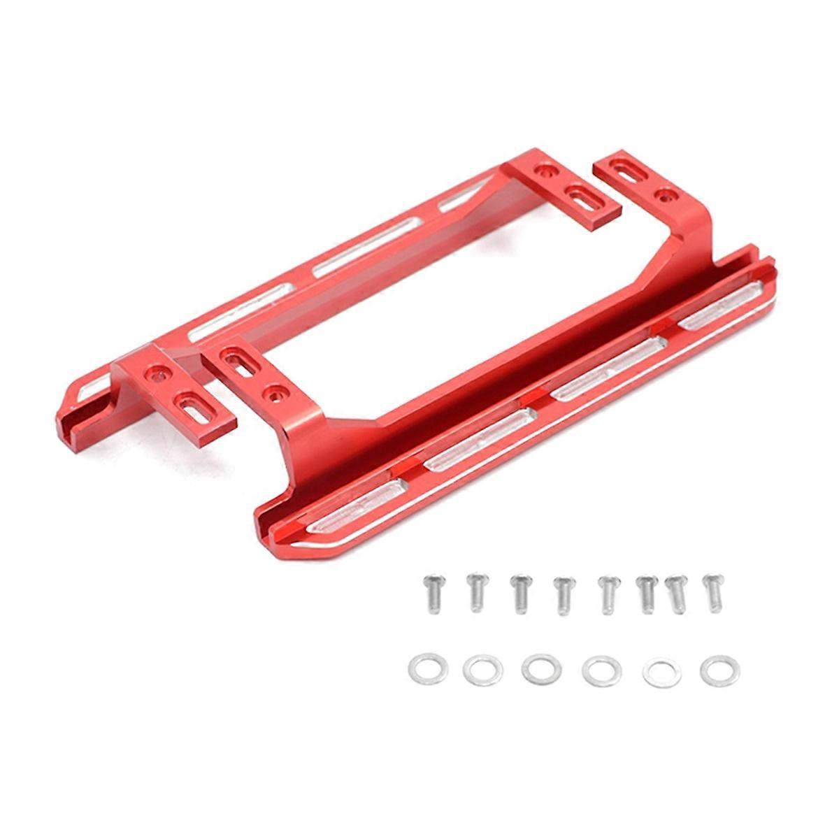 2Pcs Metal Pedal for TRX4 2021 1/10 RC Cawler Car Red