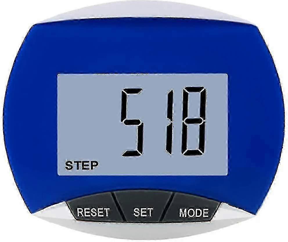Digital Step Counter for Elderly - Large Display Pedometer for Walking & Running
