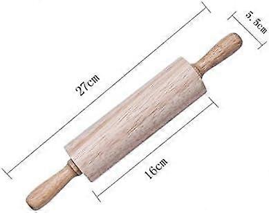 10,6" Kavel äkta trä för bröd Pizza Cookie Dough Roller