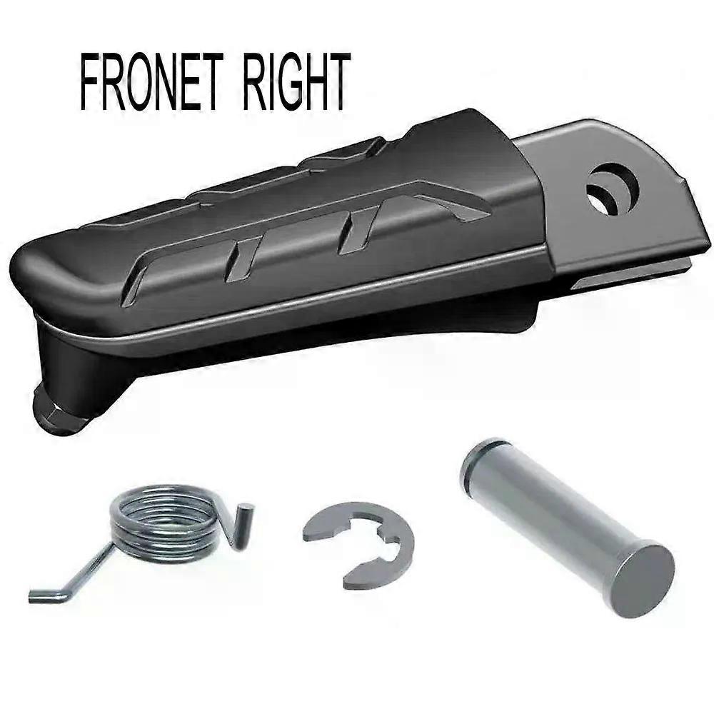 Zontes ZT155-U 155U Front Rear Pedal bracket Footrest Footrest Foot Pegs compatible for Zontes G1-125 G2-125 125-U ZT125-U1 ZT125-U2 125-Z2