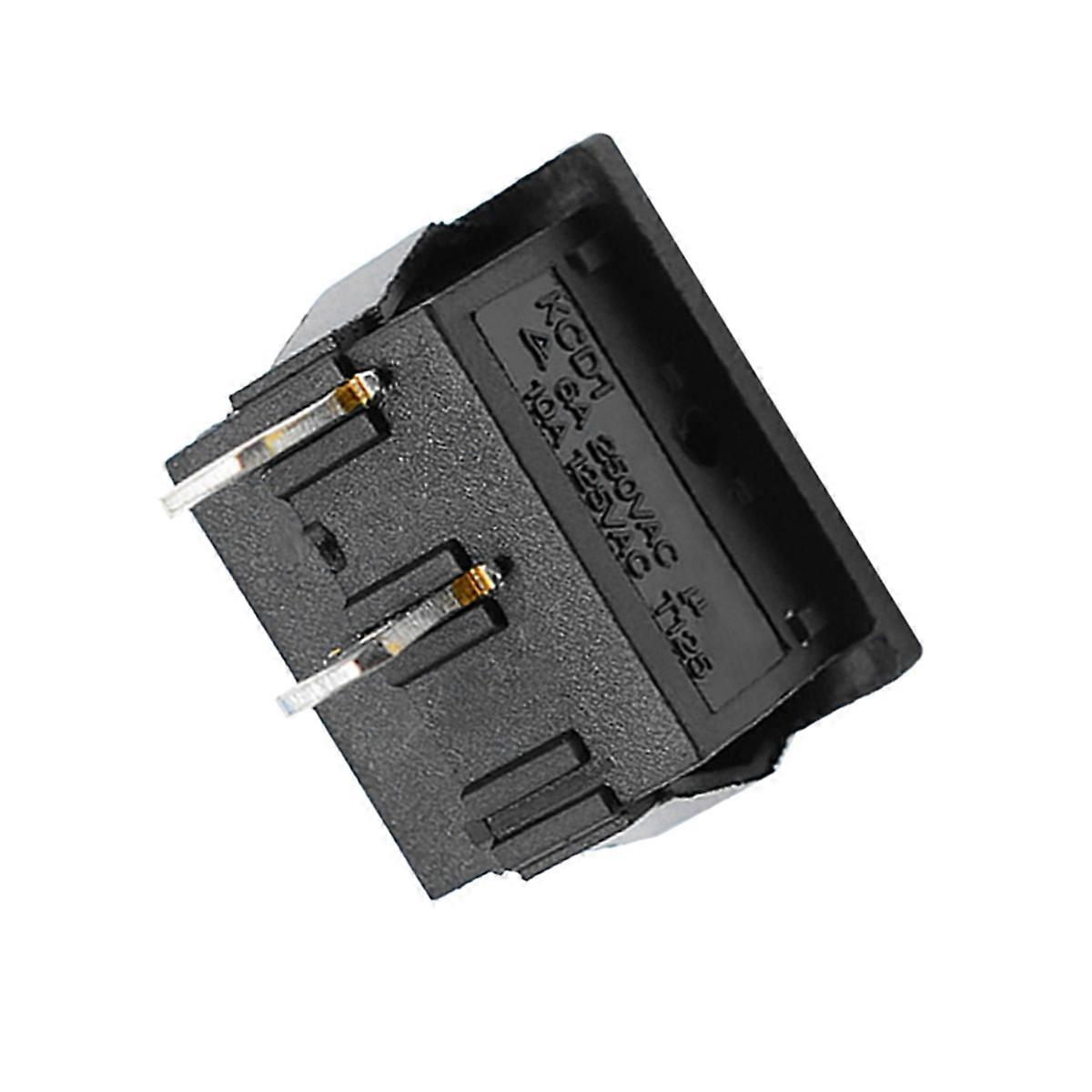 Two-Pin Power Supply Single-Way Rocker Switch Boat Switch KCD1-201