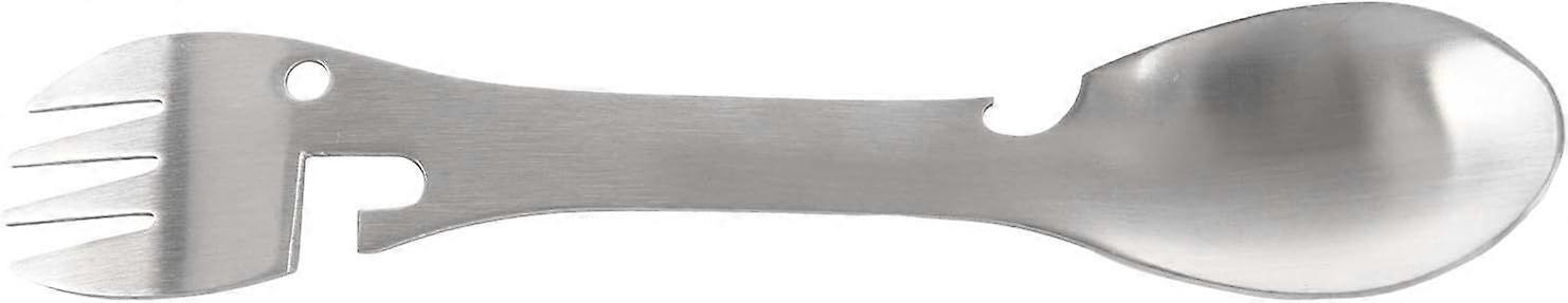 Multifunción Fork Spoon Abrebotellas Abrelatas Portable Tableware