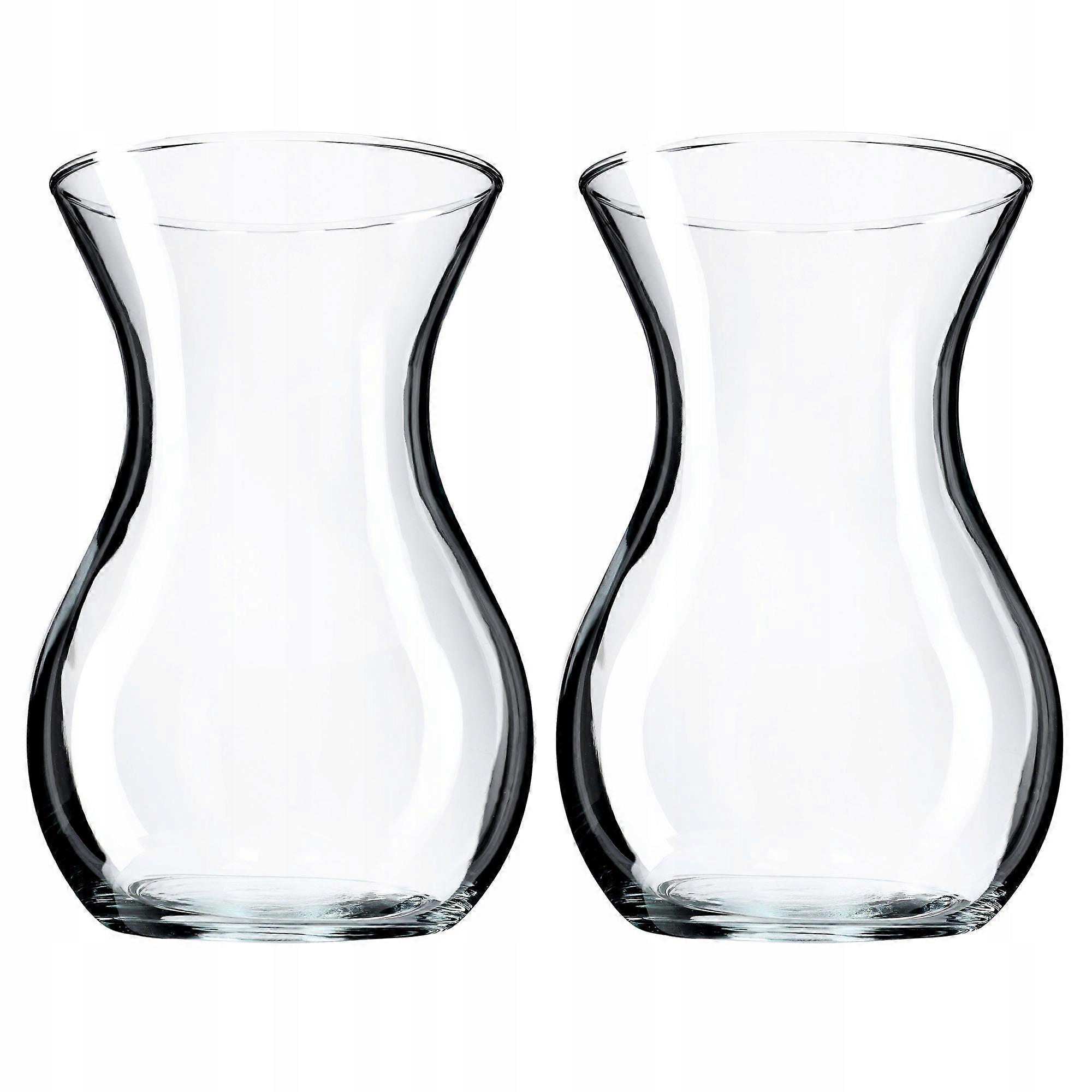 KADAX 2x Glasvas 18cm Flaska