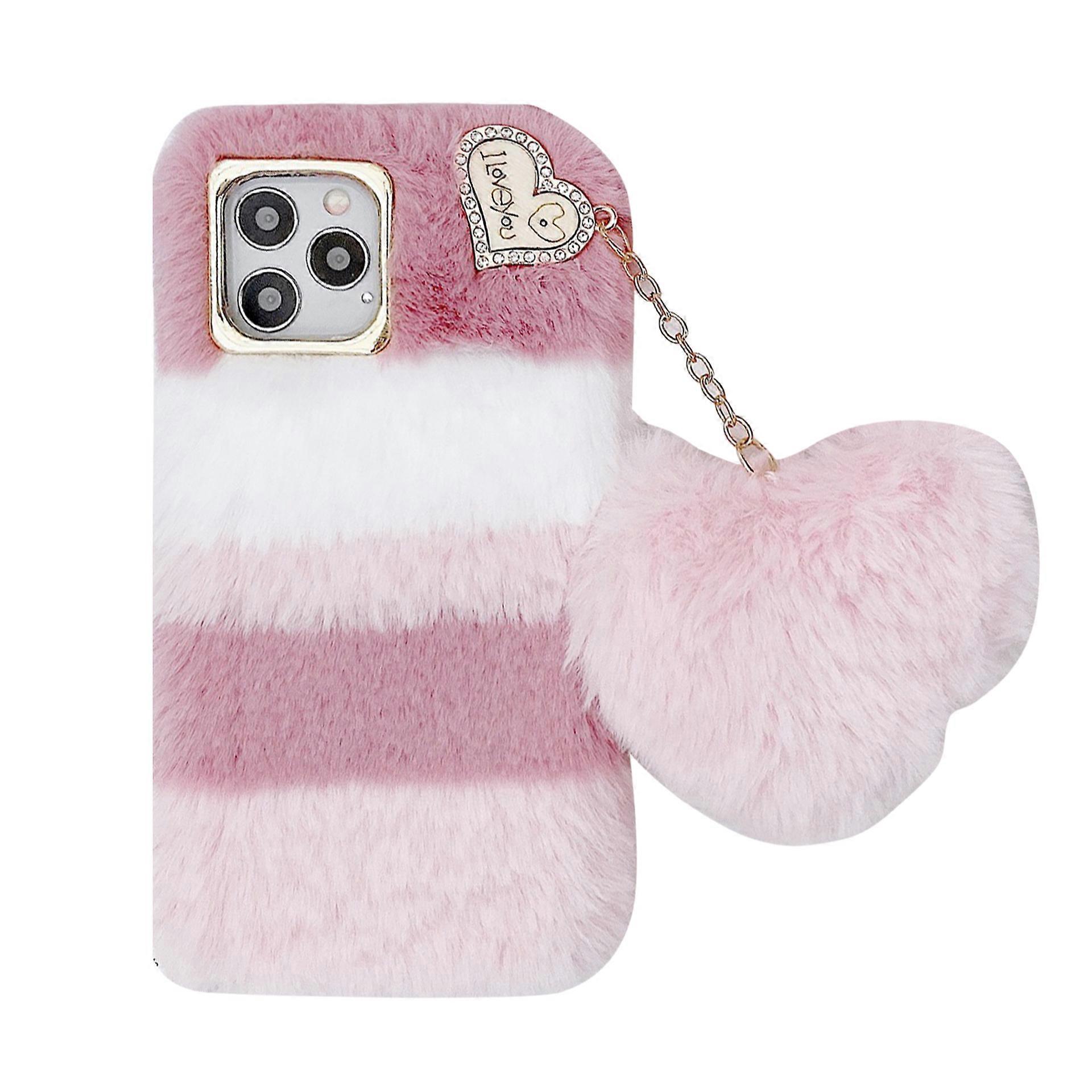 Plush Mobile Phone for Case Fluffy Phone for Case Fur Cover for phone 13 13Pro Promax Protect Your Phone from Scratches