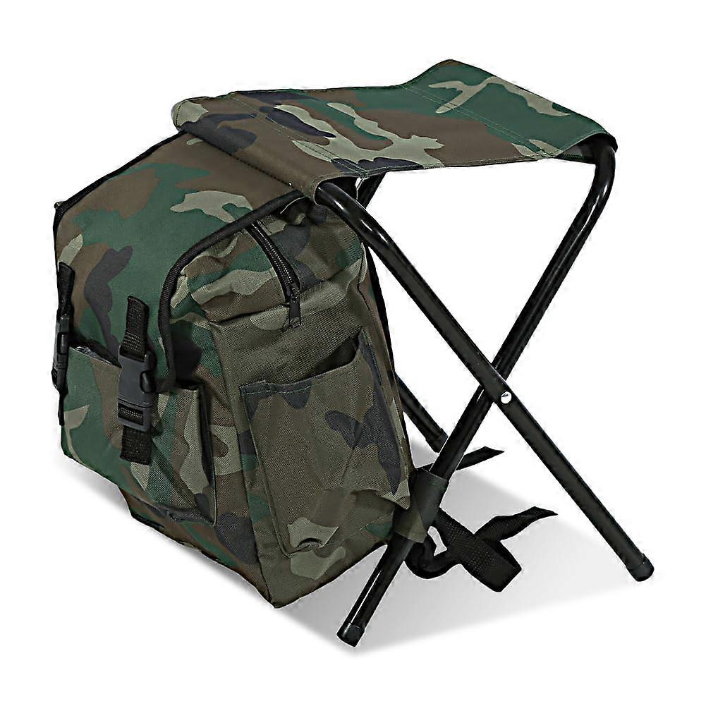 Folding Stool, Folding Stool with Storage Bag, Camping Fishing Chair