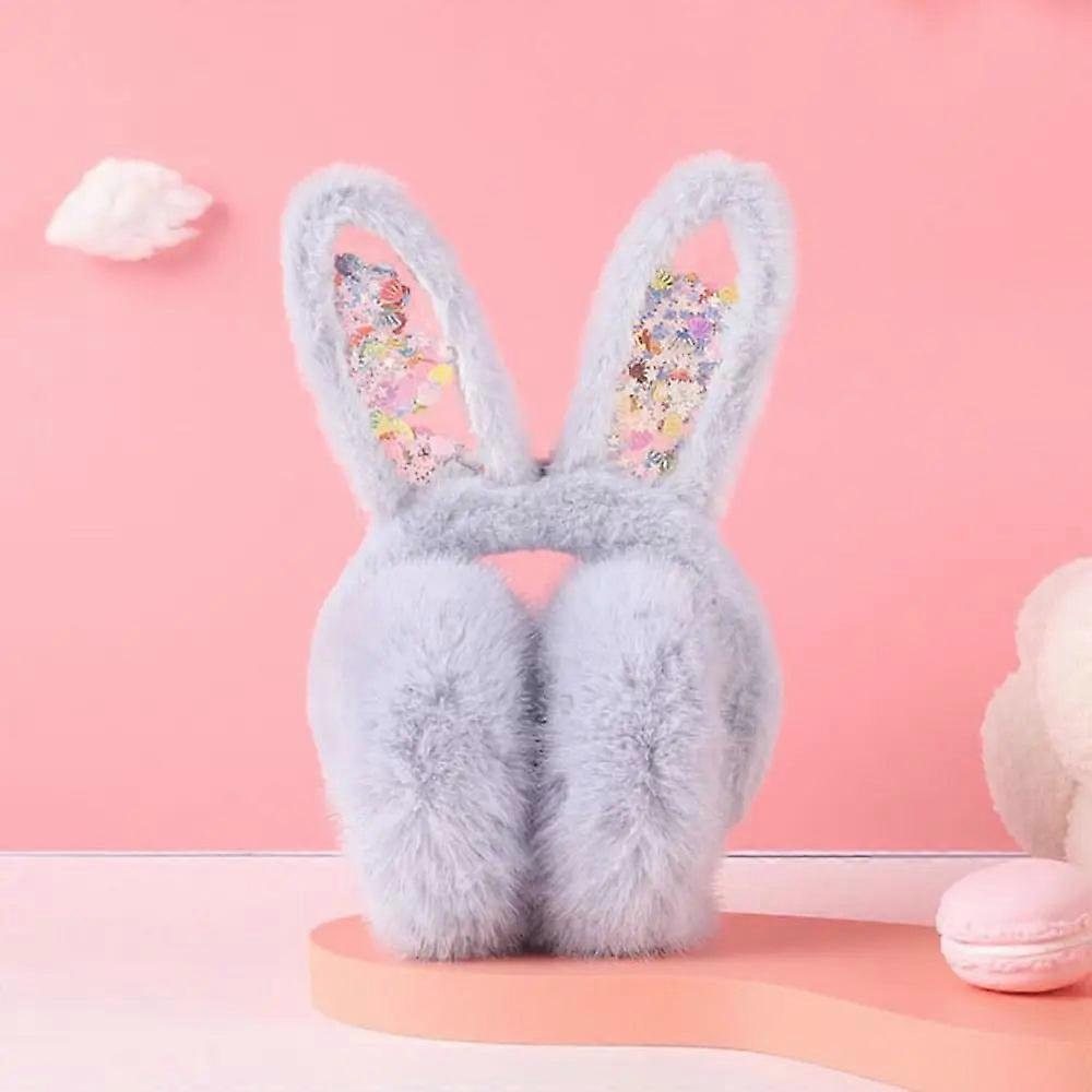 Women's Winter Fleece Ear Warmers With Cat Ears - Cozy Earmuff Headband