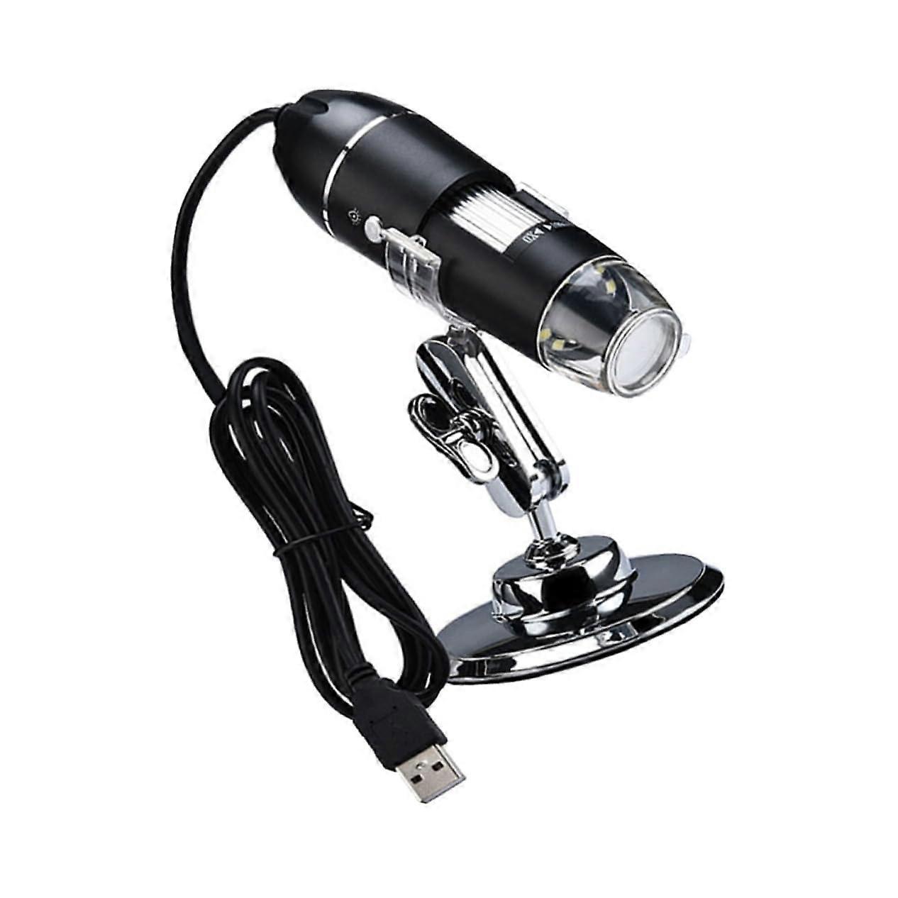 Home Experiment Kit 1600x USB Digital Microscope HD Imaging For Educational Use Student Microscope