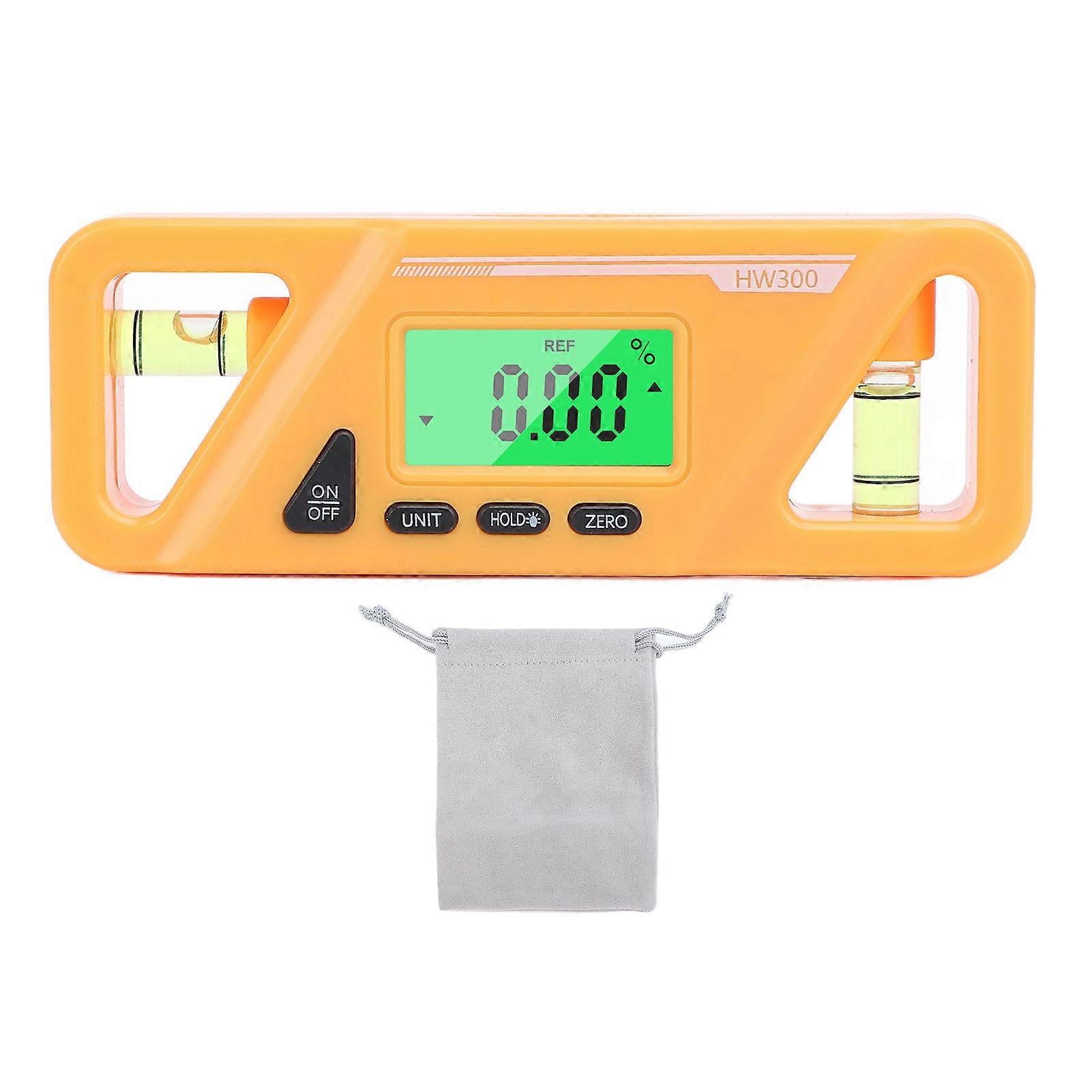Digital Angle Finder LCD Backlit Display Mini 90 180 Degree Magnetic Protractor for Woodworking Maintenance