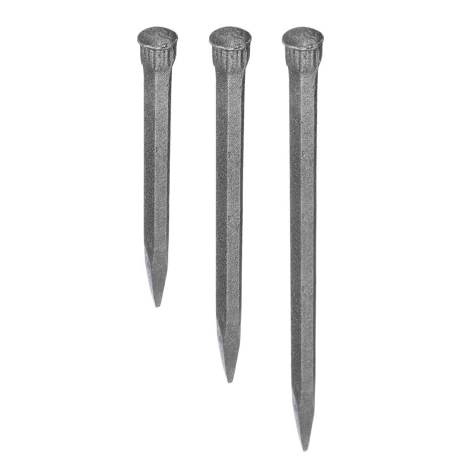 1set Masonry Chisel for Rock 10.2/12.2/14.2Inch Pointed Head High Carbon Steel