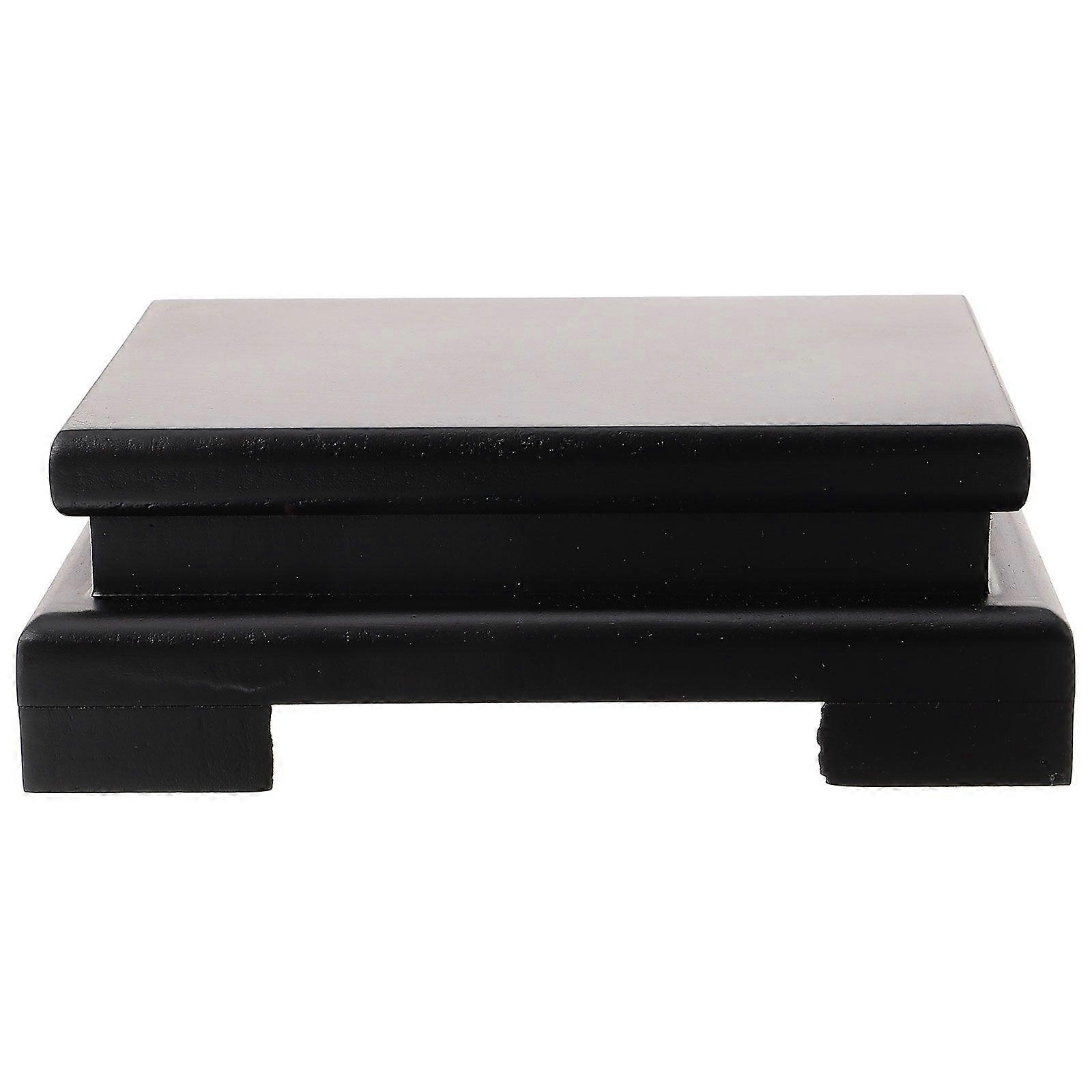 Rectangular Display Stand Wooden Stand Wooden Display Base Wooden Vase Stand