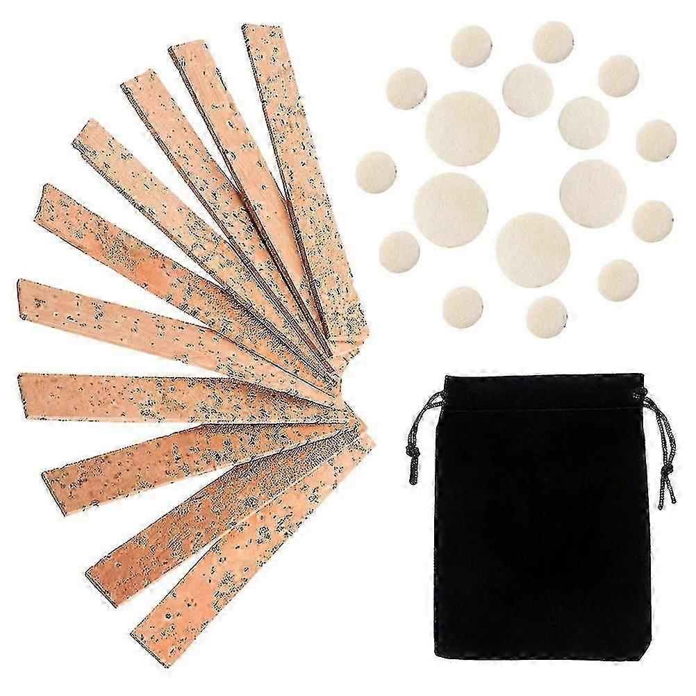 1 Ensemble De Clarinette Bois Instruments Réparation Accessoires Cou Joint Liège Clarinette Pad