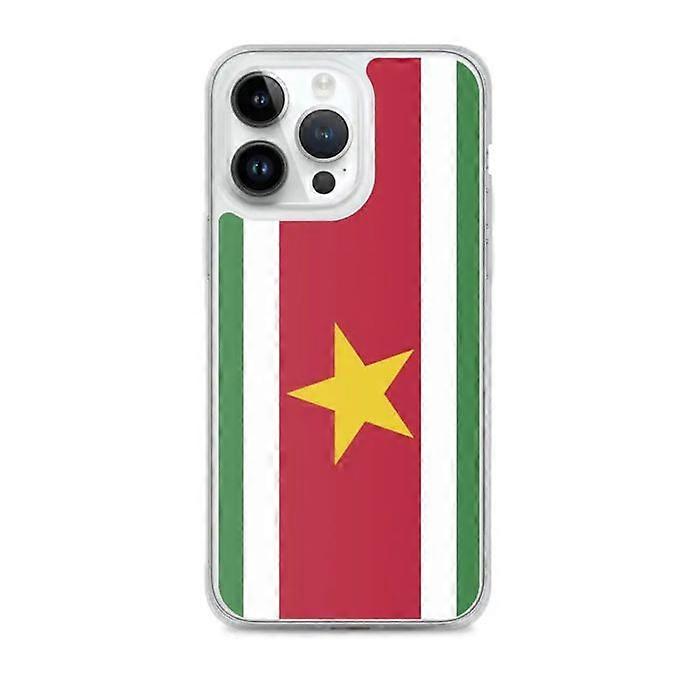 Suriname Flag Phone Case - iPhone 14 Pro Max