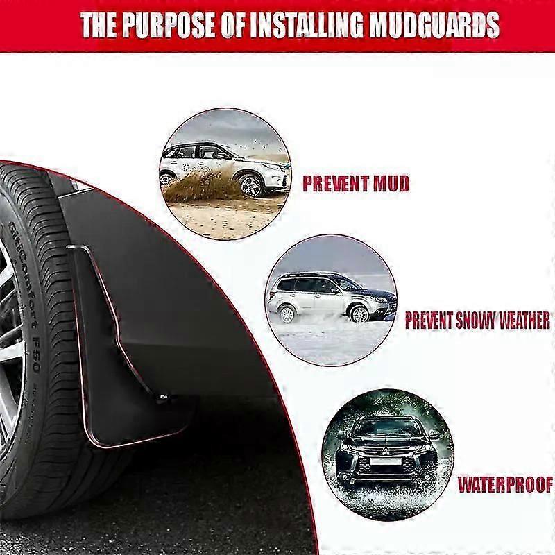 Suitable Mudflasp Suitable for Ssang yong Korando Mudguard Fender Mud Flap Guard Splash Car Accessories Auto Styline Front Rear 4pcs 2019-2021