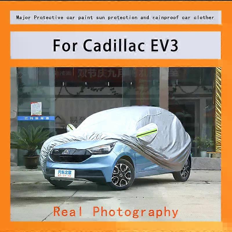 Per Cadillac EV3 Copertura Pioggia Gelo Neve Polvere Protezione Impermeabile Esterno Auto Protector Coperture Anti UV Esterno Sole Riflettente