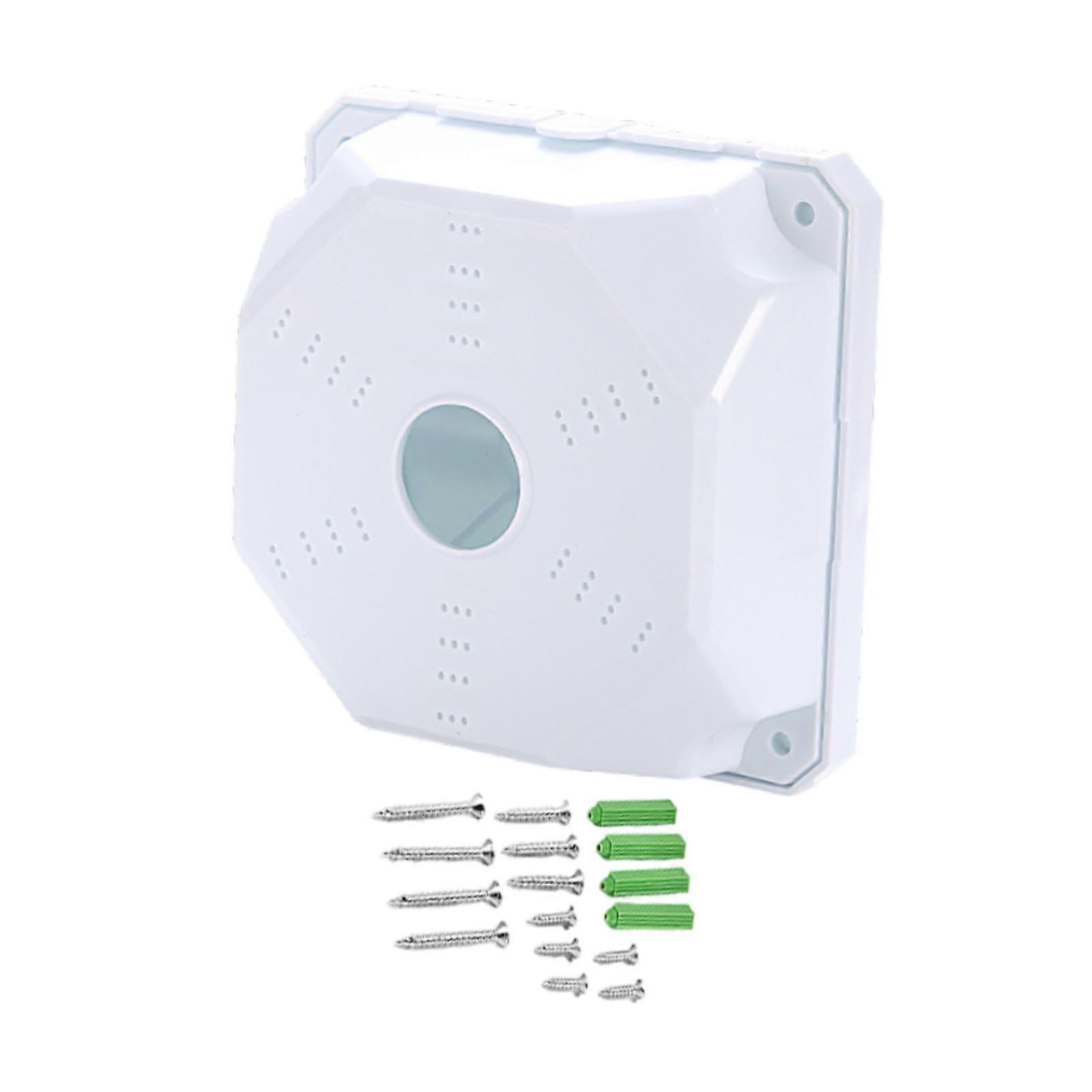 Junction Outlet Box Security Camera Mount Box Easy Installation Practical Camera