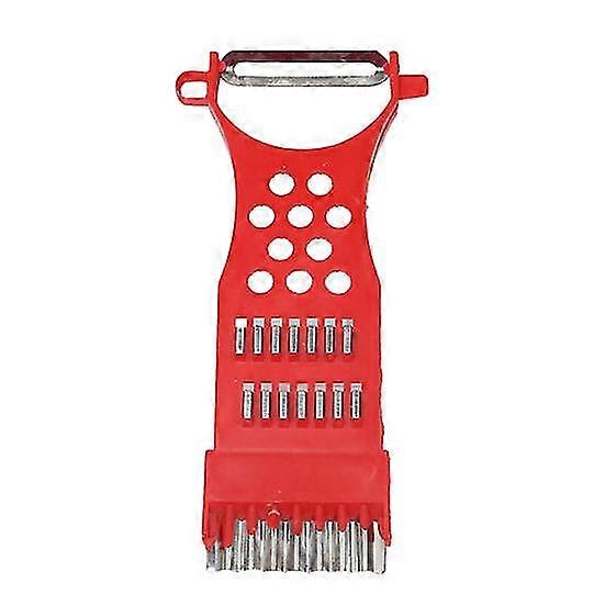 Kitchen Tool with Multi-Functionality for Potato Cutting Vegetable Scraping and Peeling