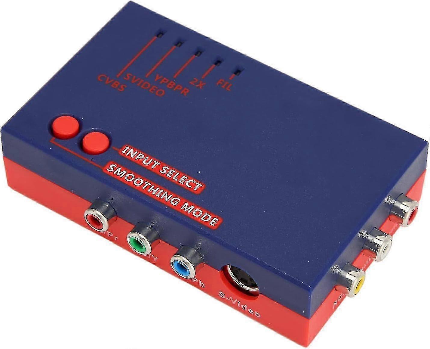 2025 Retroscaler2x A/v To Hd Multimedia Interface Converter, Sound Performance, Filter Mode, Compatible With Vic20, Atari2600, Msx, N64, Sfc, Superfam