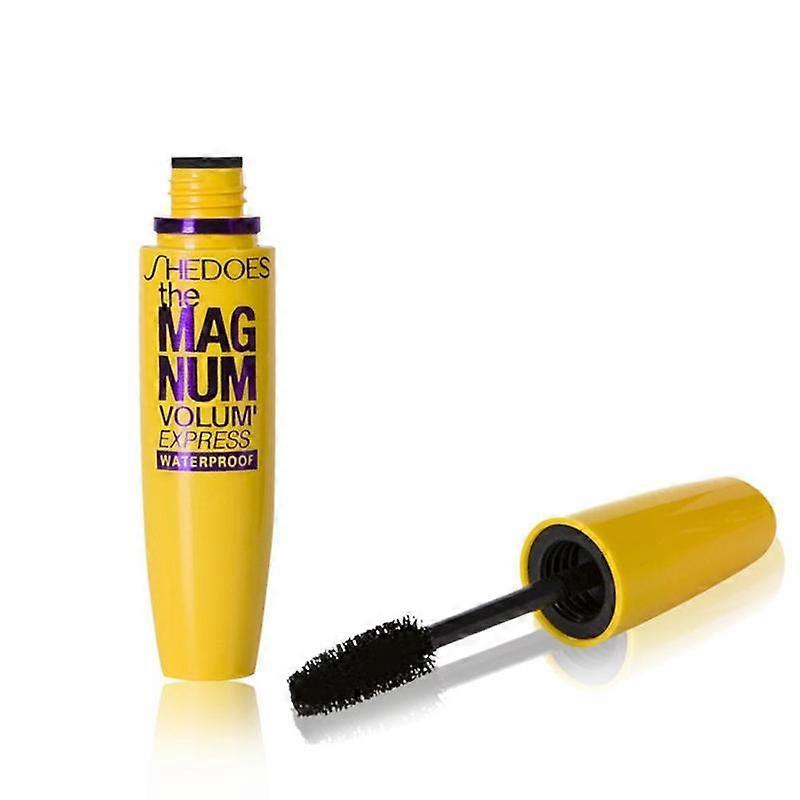 10ML(A)$Waterproof, slimming, curling, thickening, lengthening, natural, long-lasting, non-smudged yellow banana mascara