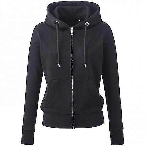 Anthem Womens/Ladies Organic Full Zip Sudadera con capucha
