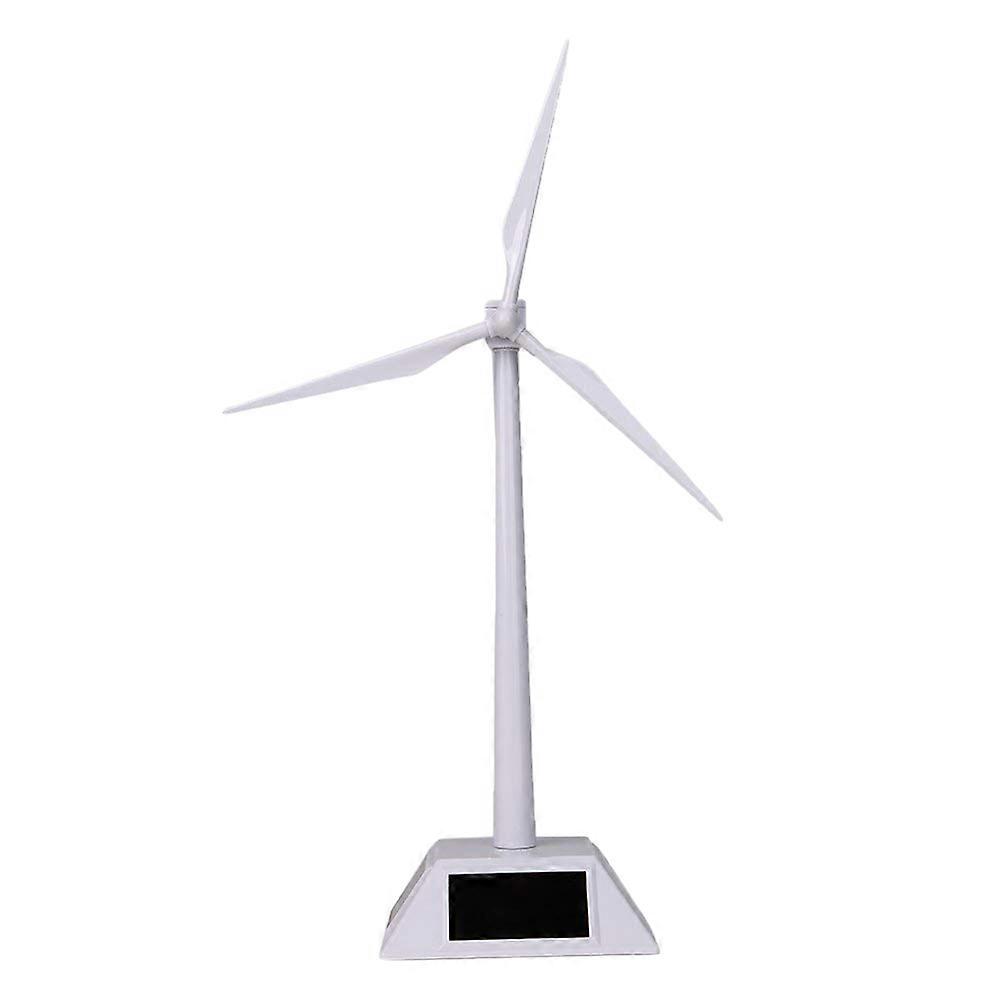 Model, Wind Turbine with Solar Base for Practical Knowledge