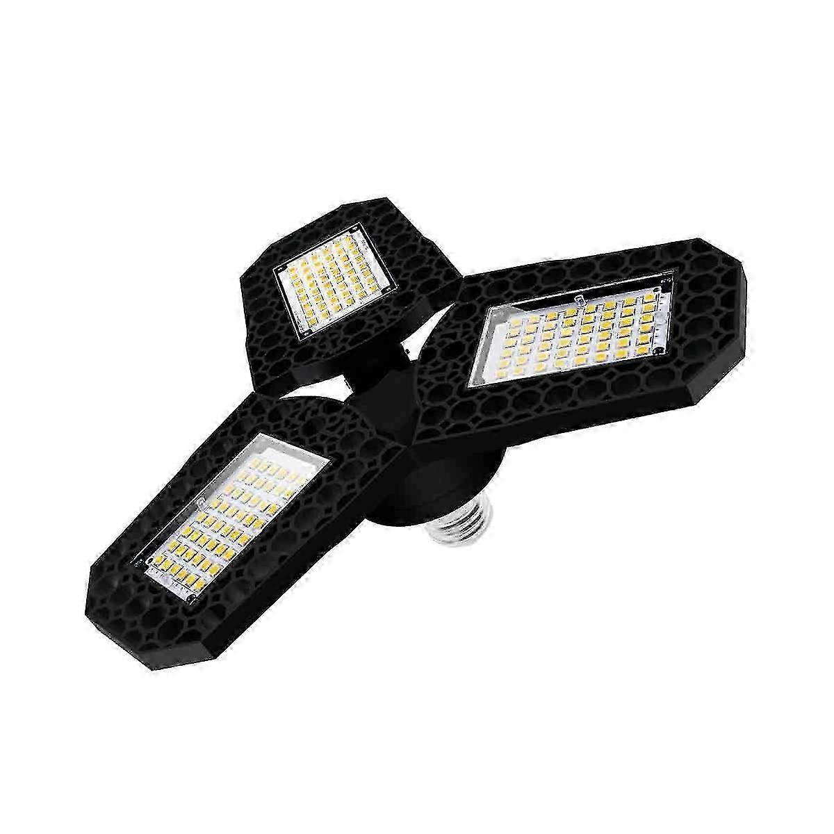 E27 LED Folding Garage Light for Workshop Warehouse 110V Warm White 60W