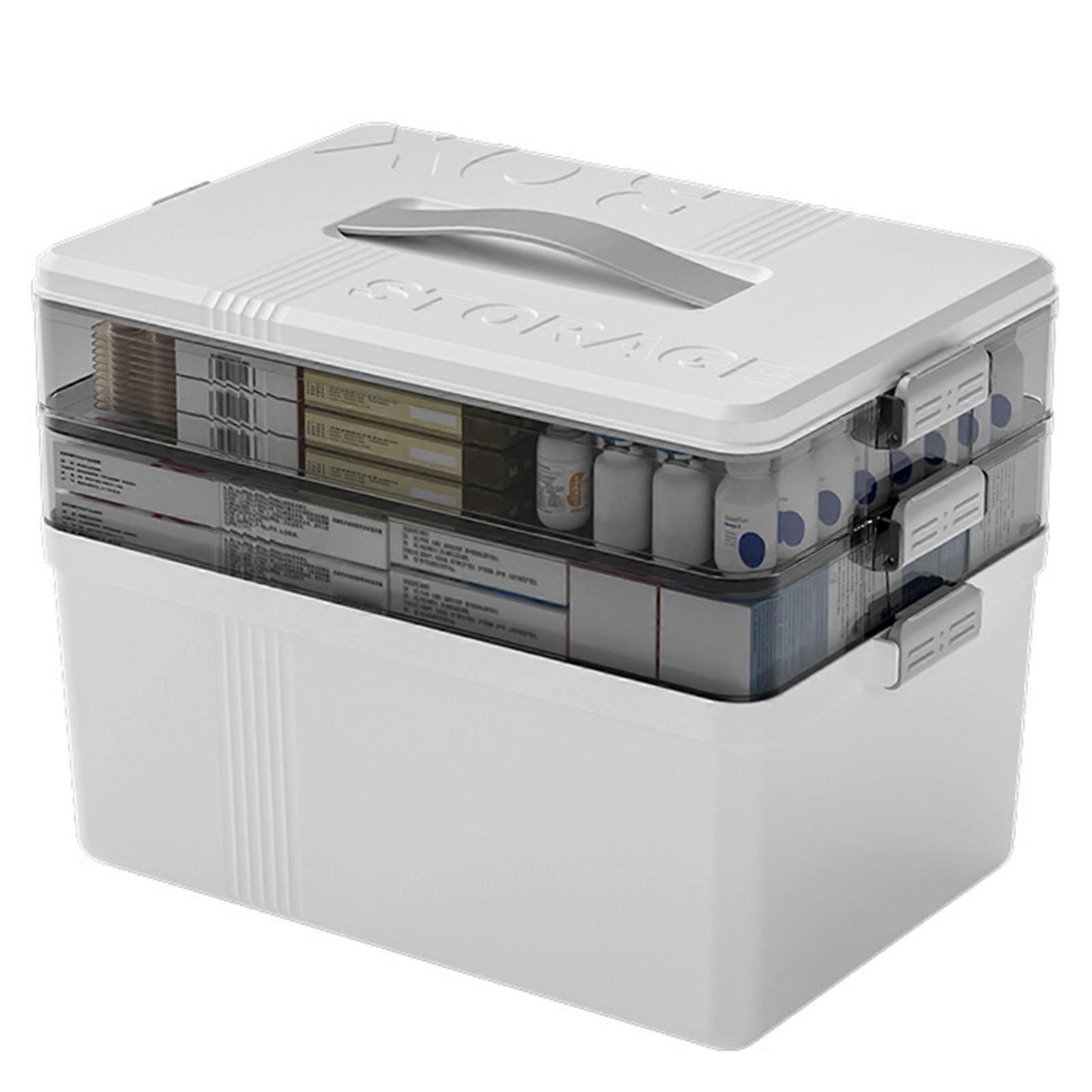 3 Tier Medicine Organiser Multifunctional for Travel Car