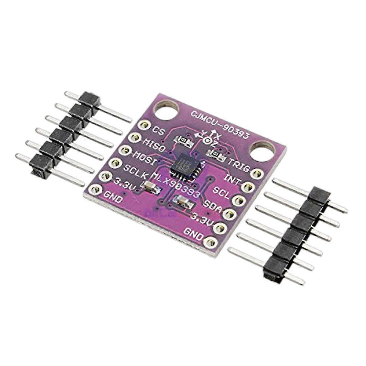 MLX90393 Digital 3D Hall Sensor Three Axis Angle Rotation 3D Position Sensor Module