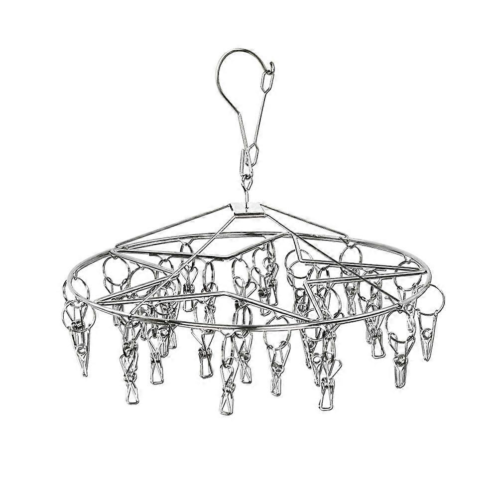 Star-shaped Drying Rack, Innovative Laundry Solution with 32 Secure Clips