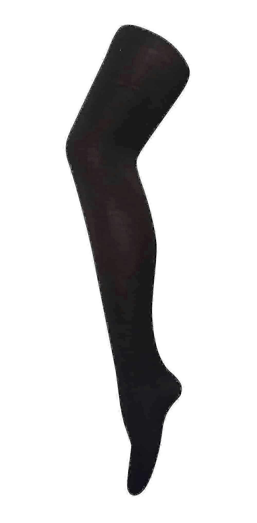 Ladies 80 Denier Opaque Plain Coloured Tights-Yvan