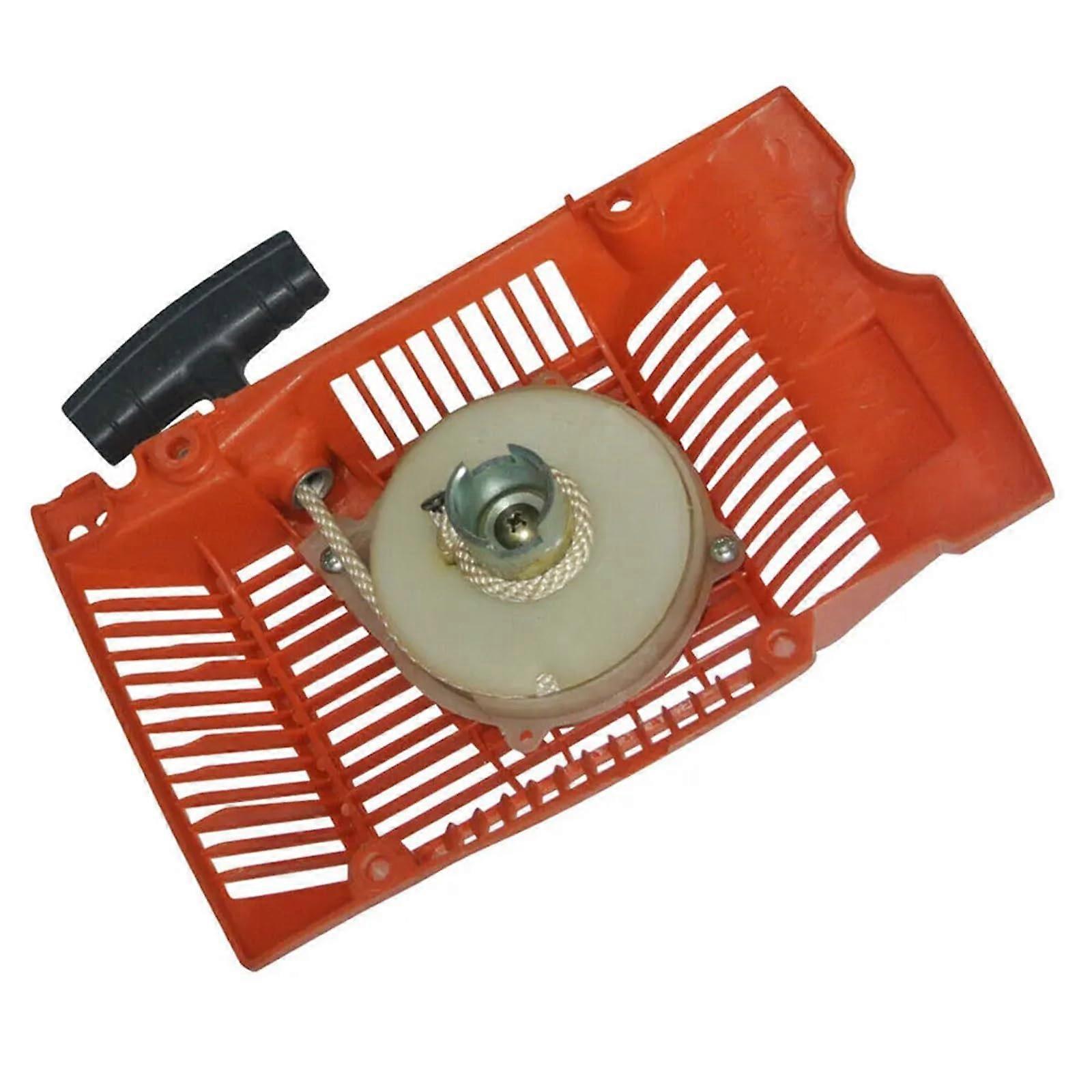 Recoil Pull Starter Assembly for Husqvarna 266 268K 272K 272 XP Chaaw Rewind Starter for Lawnmower
