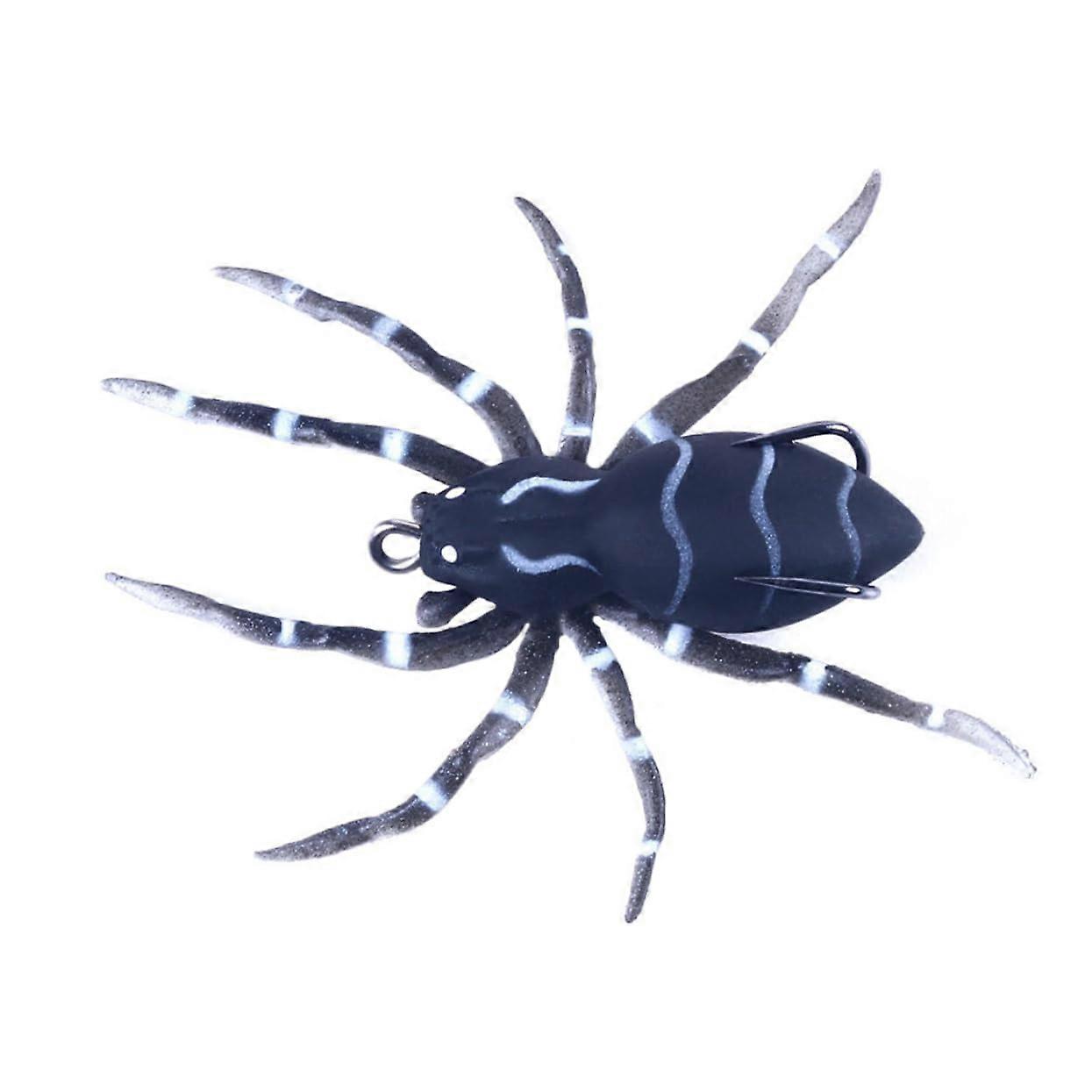 Simulated Spider Bait Soft Artificial Fishing Spider Bait Realistic 1, 10cm, High Quality Material, Spider Simulation