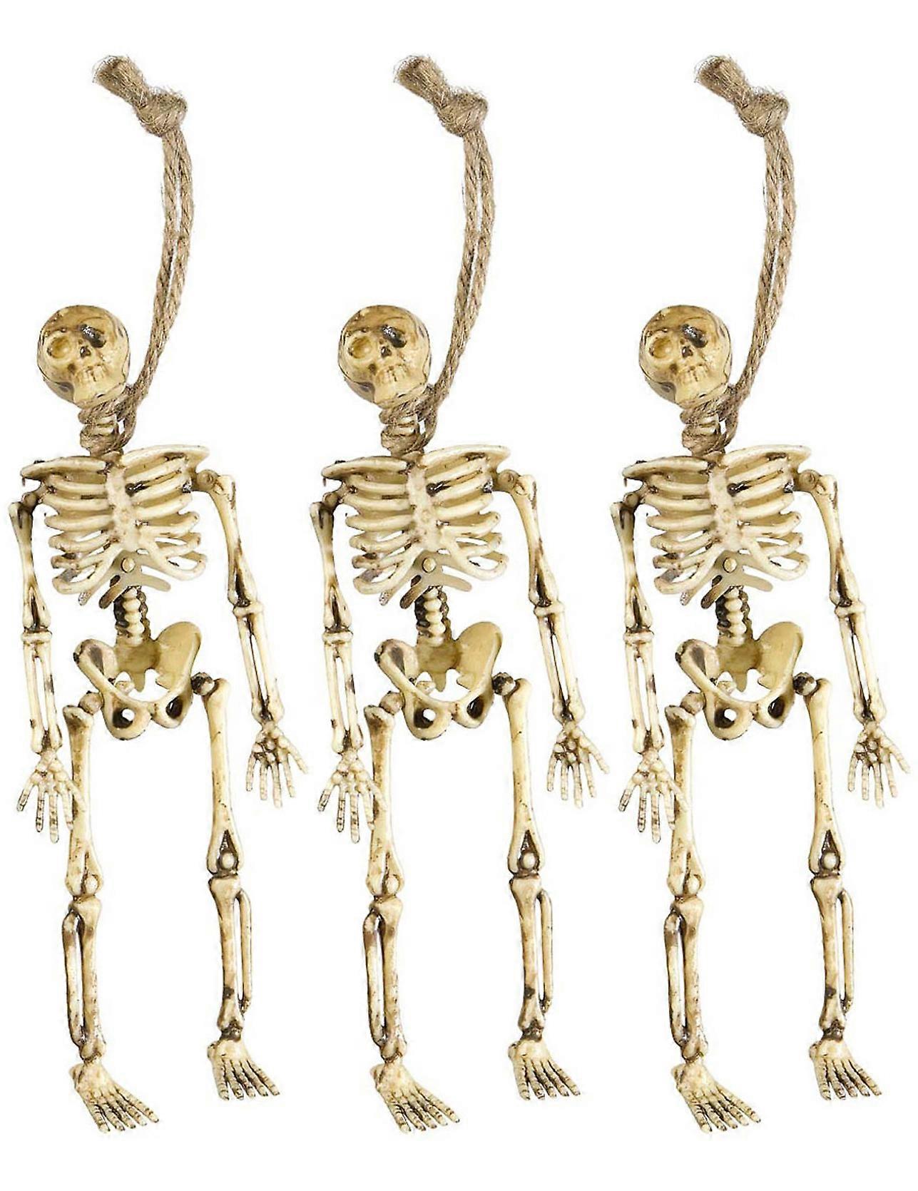 Halloween Hanging Skeleton Decorations 15cm