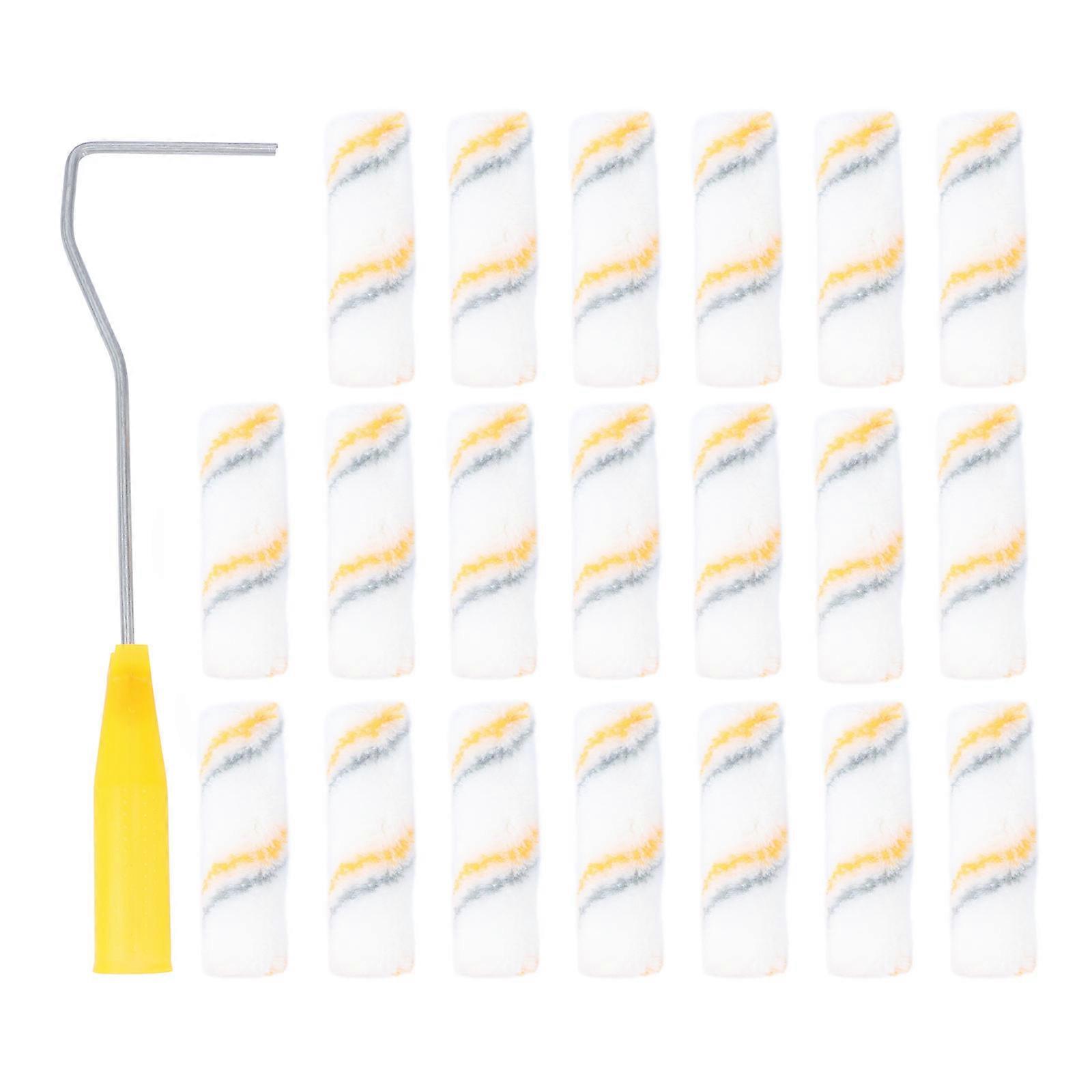 Wall Paint Roller Kit Diy Tool Amateur Users Baseboards Chair Rails Assorted Color 1Set
