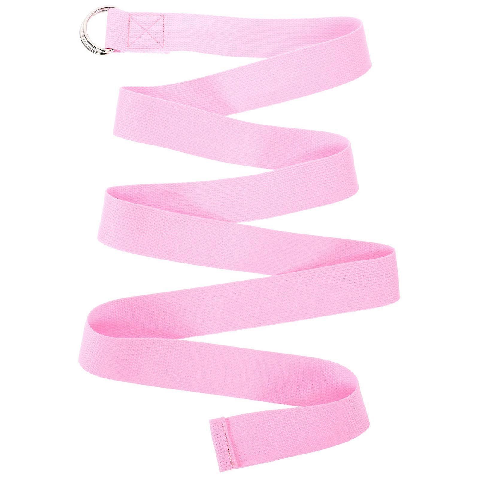 5pcs Adjustable Metal D Ring Non Elastic Yoga Strap Fitness Bands for , Stretching, and Daily Exercise – Enhance Flexibility and Muscle Activation