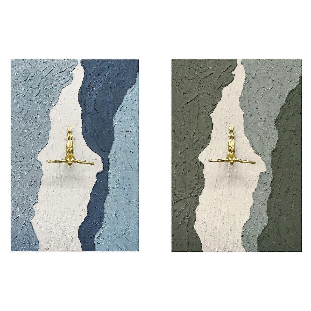 Canvas Home ESPRIT Resin Canvas 80 x 3.5 x 120 cm