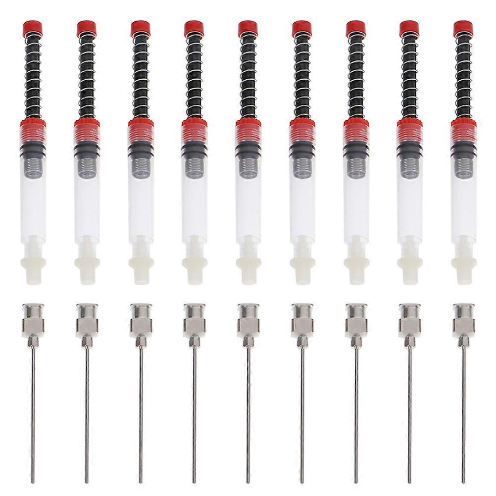 Ink Fill Assistant Set 9pcs Spring Filler for Fountain Pens   Easy Ink Absorber with Removable Interface, Compatible with European Standard Pens