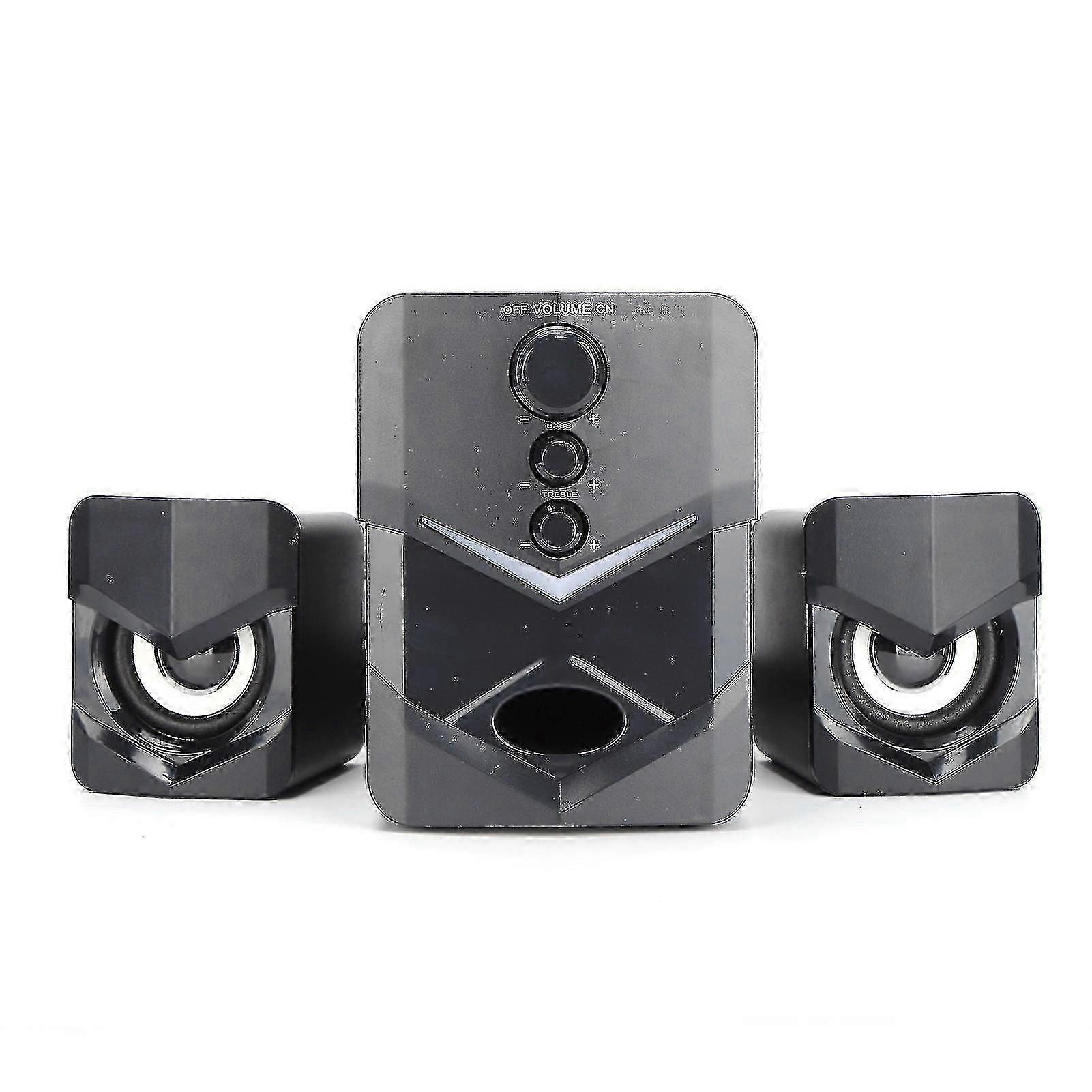 Altoparlanti multimediali cablati con subwoofer per computer desktop e laptop